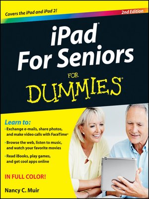 cover image of iPad For Seniors For Dummies